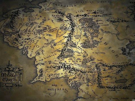 Lotr Map Wallpapers - Top Free Lotr Map Backgrounds - WallpaperAccess