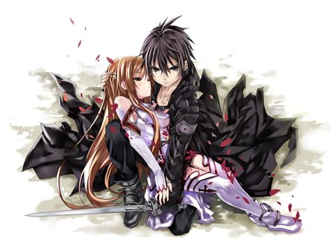 Kirito and Asuna - Sword Art Online Wallpaper (36026154) - Fanpop