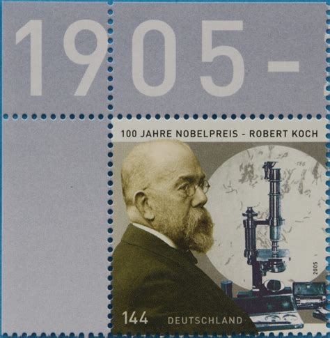 Robert Koch, Nobel Prize, Germany - Stichting voor Historische Microscopie