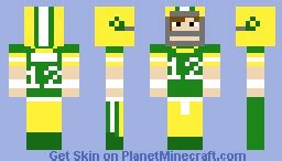 Aaron Rodgers Minecraft Skin