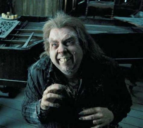 The cowardly Peter Pettigrew, played by the incomparable, Timothy Spall. He was also… | Peter ...