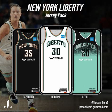 New York Liberty Jersey Pack