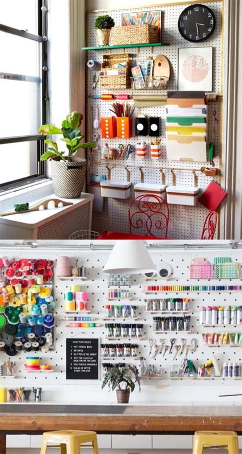 21 Inspiring Workshop and Craft Room Ideas for DIY Creatives - A Piece Of Rainbow