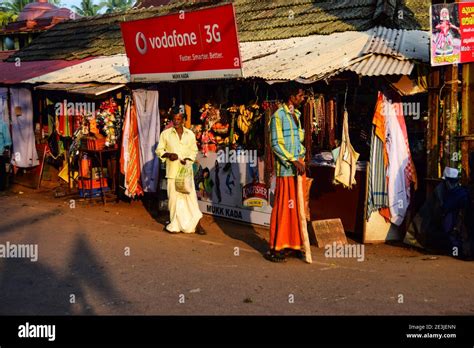 Varkala Temple, Janardana Swami Temple, Varkala, Kerala, India Stock ...