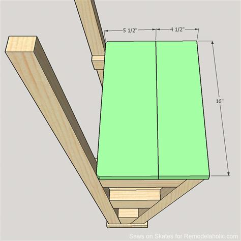 Remodelaholic | DIY Ladder Chair - A Modern Twist on an American Classic