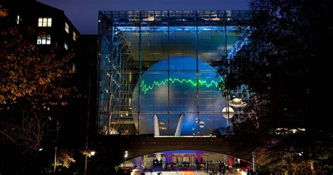 Hayden Planetarium, Rose Center for Earth & Space - Intricate Construction