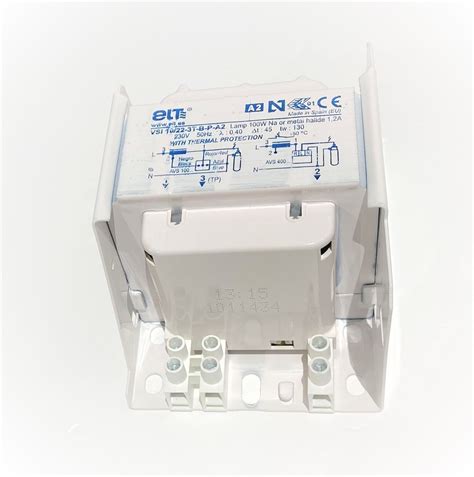 100W 230V 50Hz High Pressure Sodium Lamp Magnetic Ballast | Lightshop