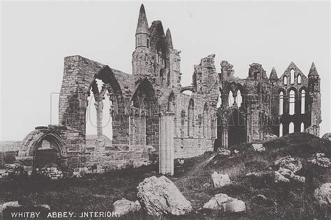 Whitby Abbey, Interior stock image | Look and Learn