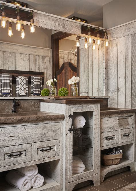 25 Rustic Bathroom Vanities to Consider