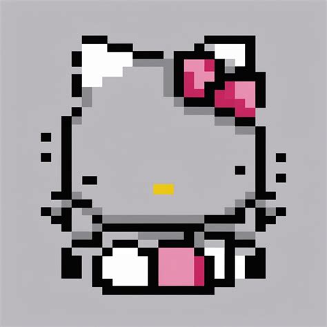 Pixel Art Hello Kitty