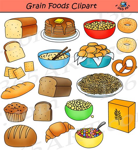 Grains clipart grain food group, Grains grain food group Transparent ...