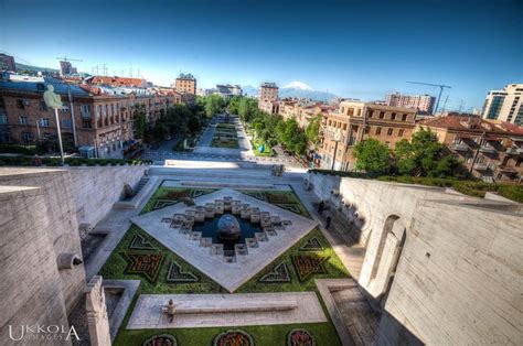 The view of Yerevan from the top of Cascade Complex | Wonders of the world, Cascade, Seven wonders