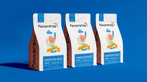 Flower Shop - Coffee Packaging Design — Templates for Soloprenuers and ...