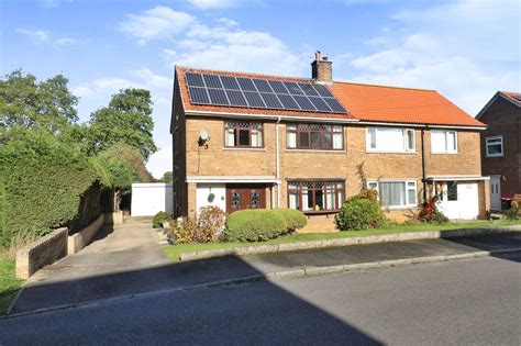 3 bed semi-detached house for sale in Keats Drive, Dinnington ...