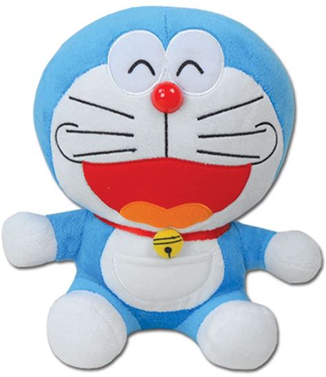 It's Doraemon, the "gadget cat from the future" now as an adorable 10-inch tall plush! Cute and ...