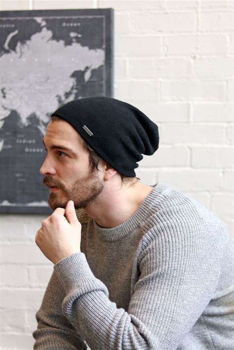 Mens Slouchy Beanies - lubrac.com/fashion | Mens slouchy beanie, Knit hat for men, Mens beanies ...