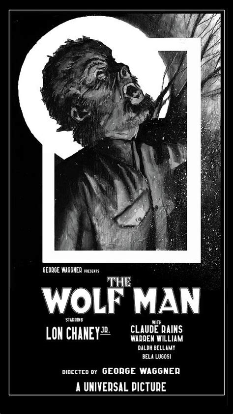 The Wolf Man 1941 Digital Art by Sean Parnell - Pixels