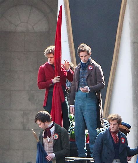 Aaron Tveit Picture 3 - On The Set of Les Miserables