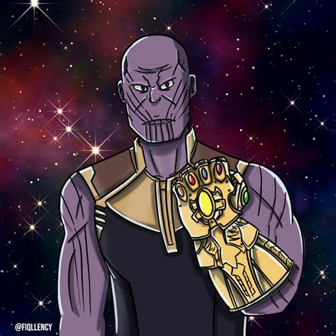 Thanos (Fan art) by Fiqllency on DeviantArt