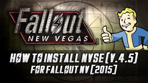 Fallout new vegas nvse with end - safasiwant