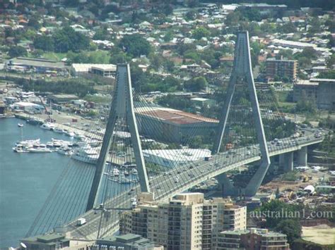 Photograph of Anzac Bridge, Sydney Australia