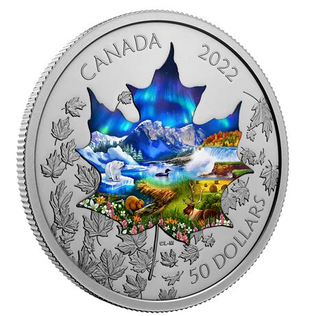 3 oz. Pure Silver Coin – Canadian Collage | The Royal Canadian Mint