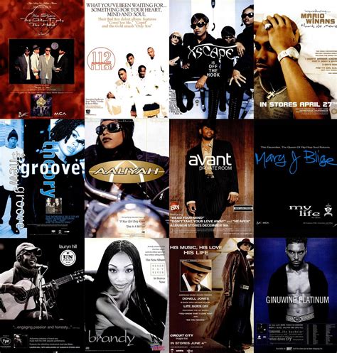 RARE 90s RNB Posters 65 HQ Digital R&B Posters From the 90s 2000s ...