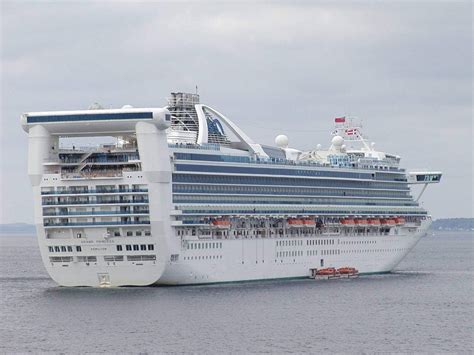 Princess Cruise Ship Returns To Port Due To Hull Damage