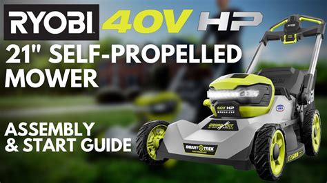 Ryobi Lawn Mower 40v Manual