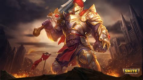 Download Hercules (Smite) Video Game Smite 4k Ultra HD Wallpaper