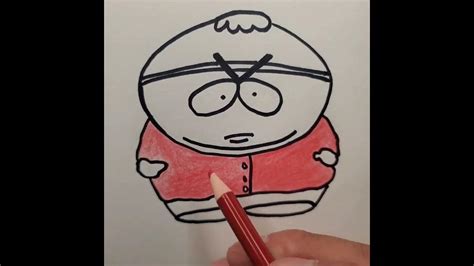 How to draw Cartman.3 Easy Steps Sketch,Mark and Colored. - YouTube