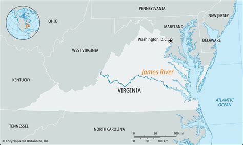 Navigating The James River: A Comprehensive Guide To Virginia’s Historic Waterway - Lordran Map ...