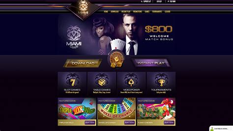 Miami Club Casino | Play American and Canadian slots online