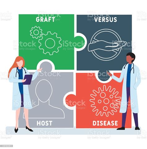 Gvhd Graftversushost Disease Acronym Stock Illustration - Download ...