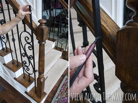 How to install iron balusters, wonder if the process is similar for wooden ones? | Iron ...