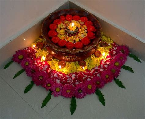 Creative Floral Rangoli Ideas for Diwali - Ferns N Petals