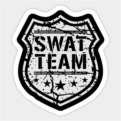 SWAT Team Shield - Swat - Sticker | TeePublic