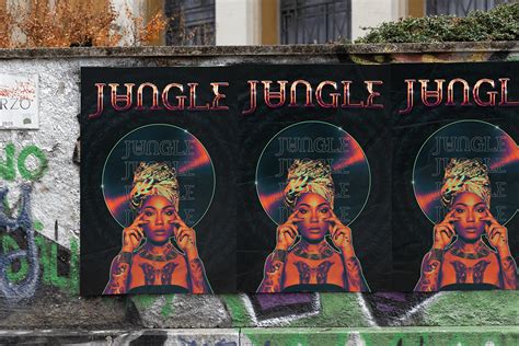 Jungle Band Vinyl Cover Art and Poster Style :: Behance