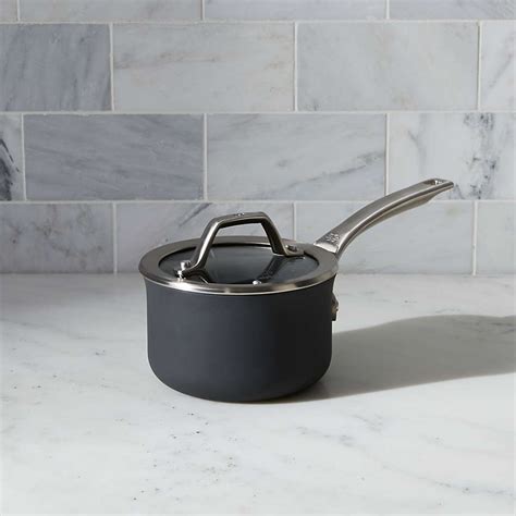 Calphalon Signature 1-Qt. Non-Stick Saucepan with Lid + Reviews | Crate & Barrel Canada