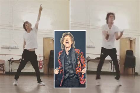 Mick Jagger, 75, shows off his iconic dance moves as he returns to ...