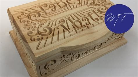 Making a Box with a CNC | Michael Tylers FREE Project of the Month | Vectric - YouTube