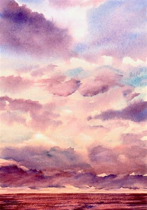 Clouds and Sky Watercolor Paintings by Douglas Winslow | Watercolor ...