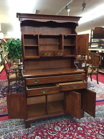 Henkel Harris Cherry Hutch Cabinet