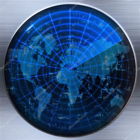 World map radar or sonar — Stock Photo © clearviewstock #1197728