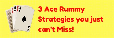 Ignoring these Rummy Strategies can Cost you the Game