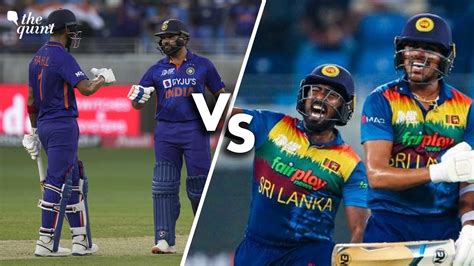 India Vs Sri Lanka Live Score, Asia Cup 2022, Where to Watch IND Vs SL ...