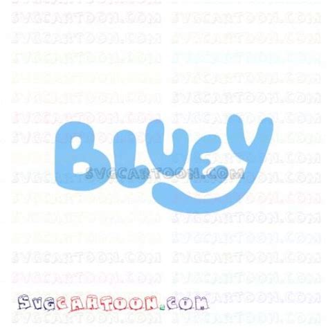 Bluey Logo svg dxf eps pdf png