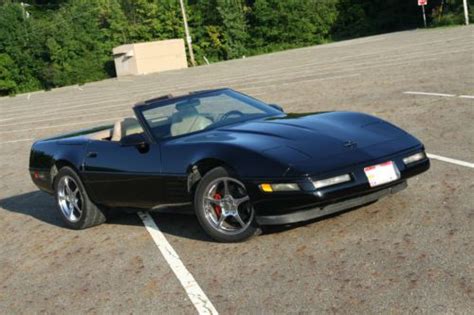 Find used Chevy 1994 C4 Black Corvette Convertible in Ravenna, Ohio, United States