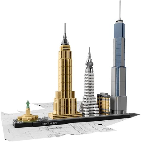 New York LEGO® Architecture 21028 - Acheter vos jouets LEGO - Playin by ...