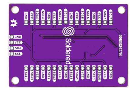 I2C multiplexer TCA9548A breakout